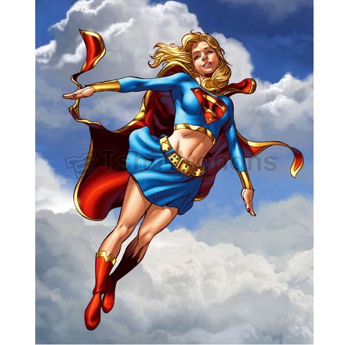 Supergirl T-shirts Iron On Transfers N7721